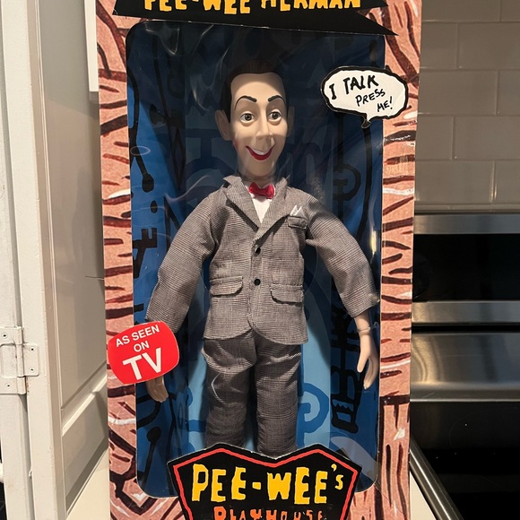 Pee-wee Herman Talking Doll (push button- stomach /2000)